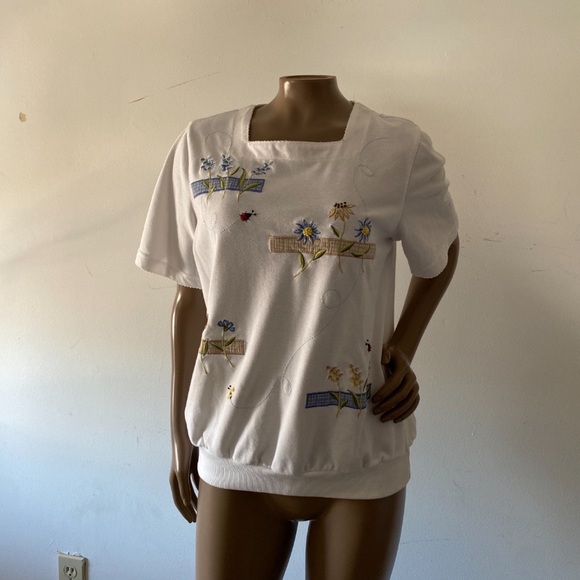 Vintage Spring Embroidered Top - Picture 1 of 5